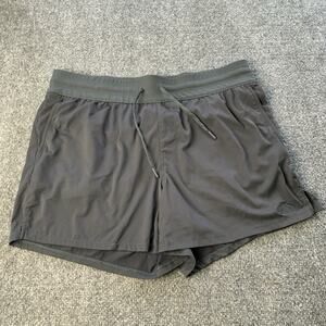 North Face Shorts Womens 1X XL Lightweight Outdoors Pockets Drawstring Black NEW